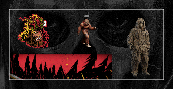 Sasquatch Ghillie Suit Skin Bundle Item
