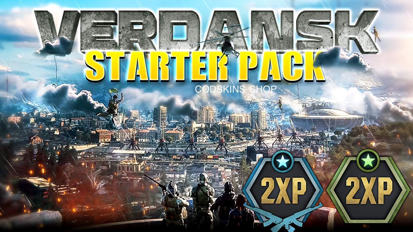 Verdansk Starter Pack (2 OG Skins + 20 hours DUAL Double XP)