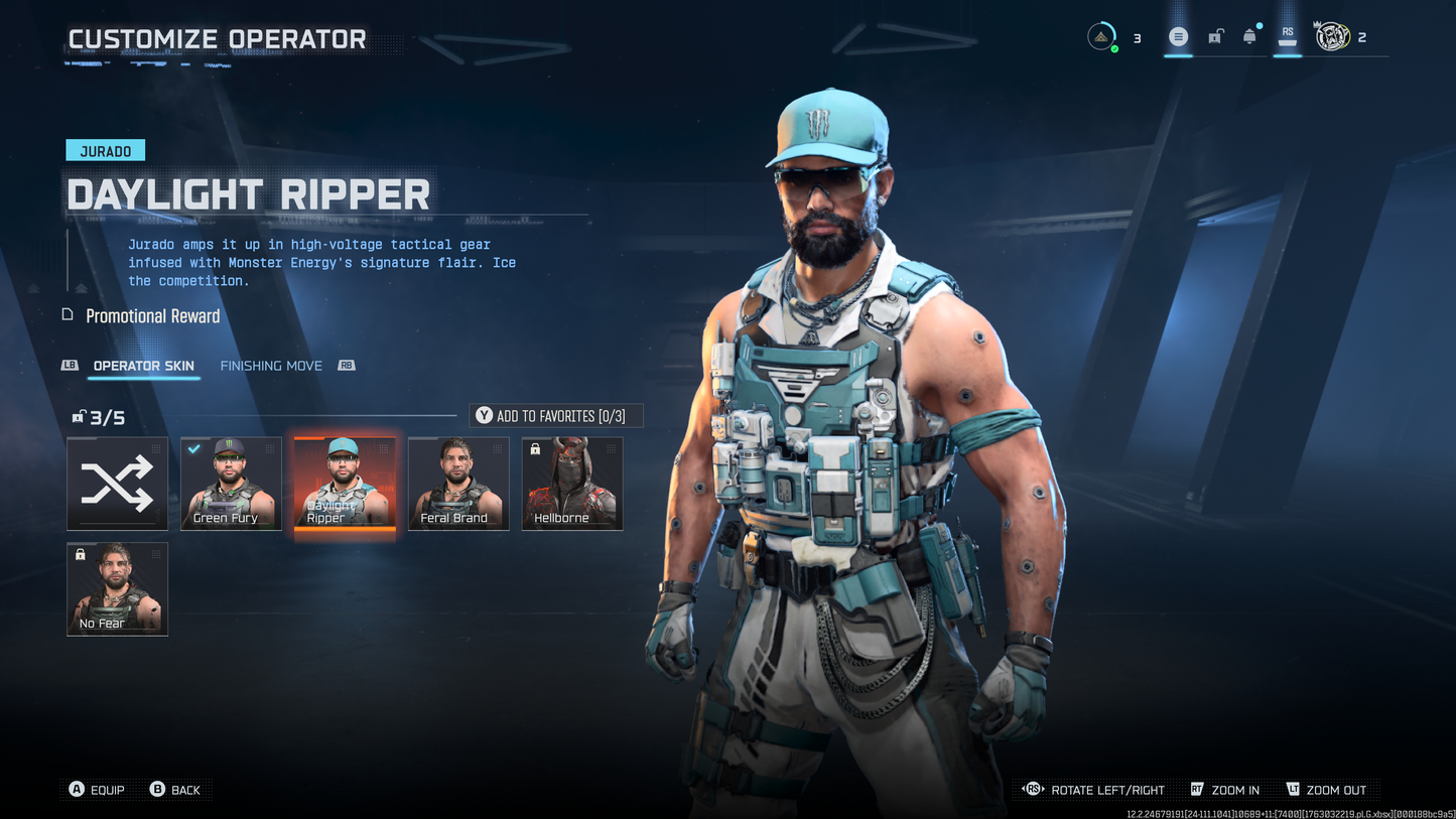 Daylight Ripper Black Ops 7 X Monster Energy Skin + DOUBLE XP