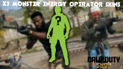 ALL 3 Black Ops 6 x Monster Energy Skins