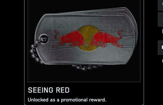 Battlefield 6 Red Bull Dog Tag