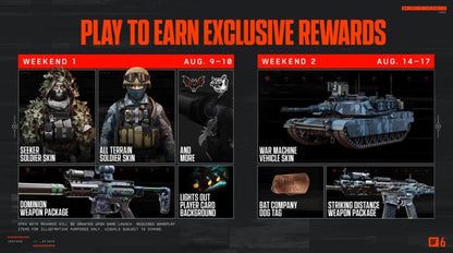 Battlefield 6 Exclusive Early Access Beta Code (ALL PLATFORMS)