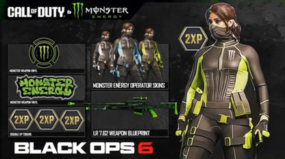 ALL 10 Original Monster Energy X Black Ops 6 Rewards [+BONUS 2XP]