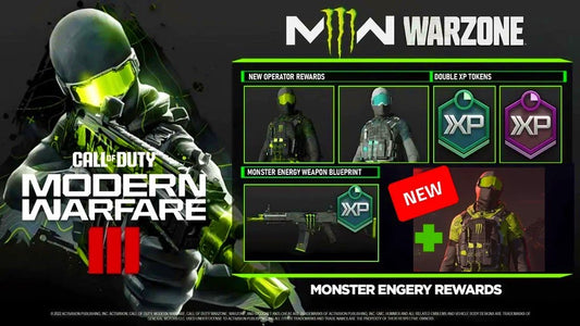 ALL Modern Warfare 3 x Monster Energy Rewards Pack