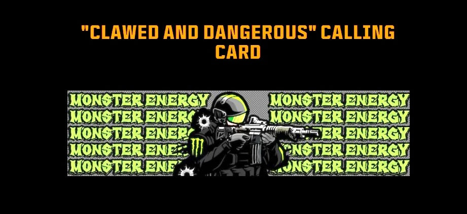 ALL 10 Original Monster Energy X Black Ops 6 Rewards [+BONUS 2XP]