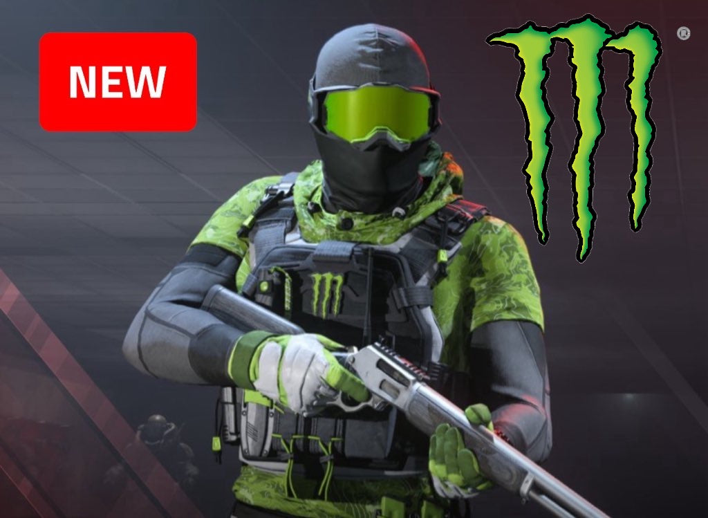 Beast Up Monster Energy Skin Pack COD SKINS STORE