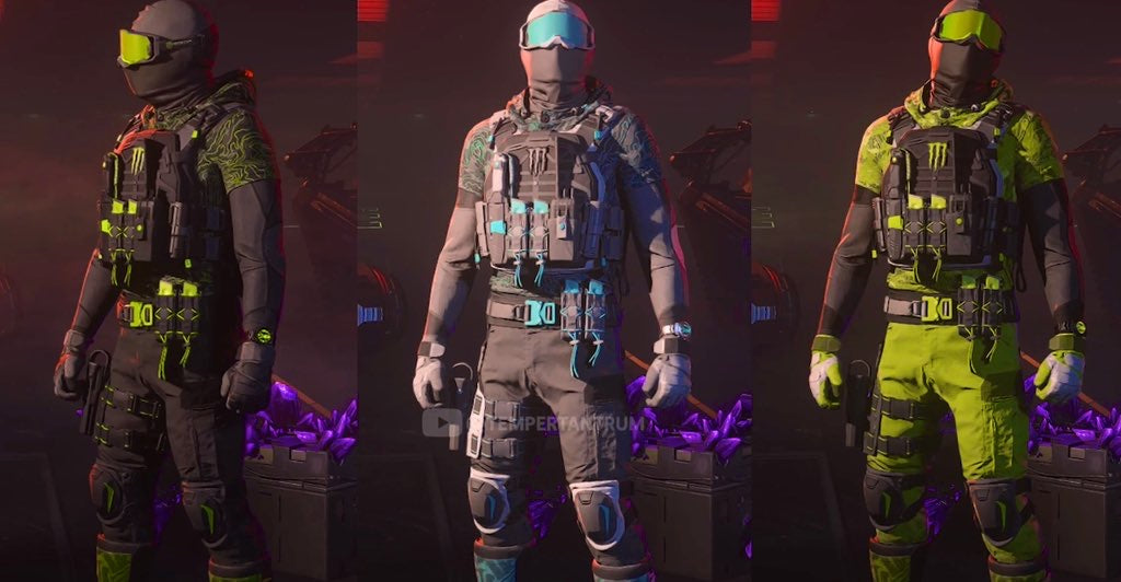 Warzone Monster Energy Rewards