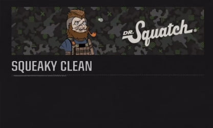 ANIMATED Squeaky Clean Dr Squatch Calling Card
